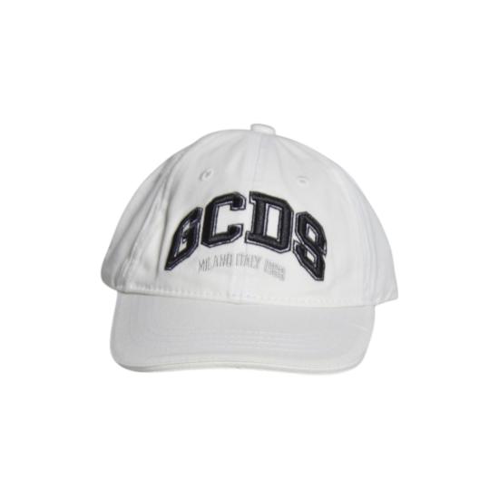 26SS [키즈] 지씨디에스 모자 Z0UJQN609T800 100B Bianco nero