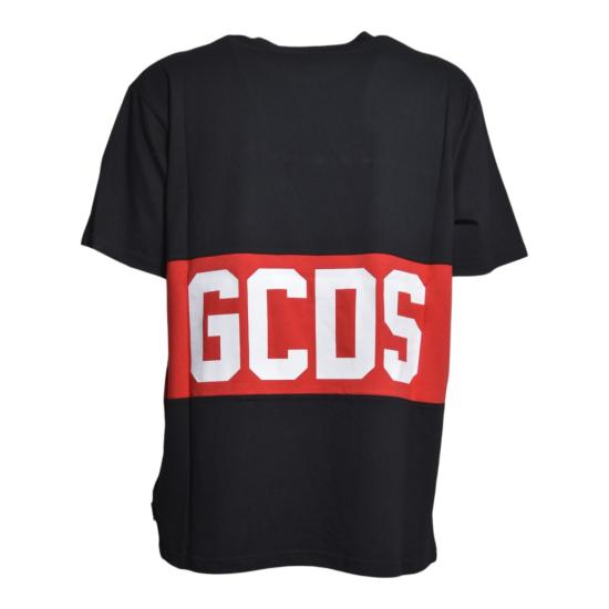 26SS 지씨디에스 반팔 티셔츠 Z0MLQC140J101 999 Nero rosso - GCDS