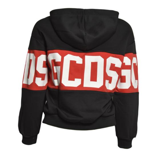 26SS [키즈] 지씨디에스 티셔츠 Z0UJQE583F004 999R Nero rosso - GCDS