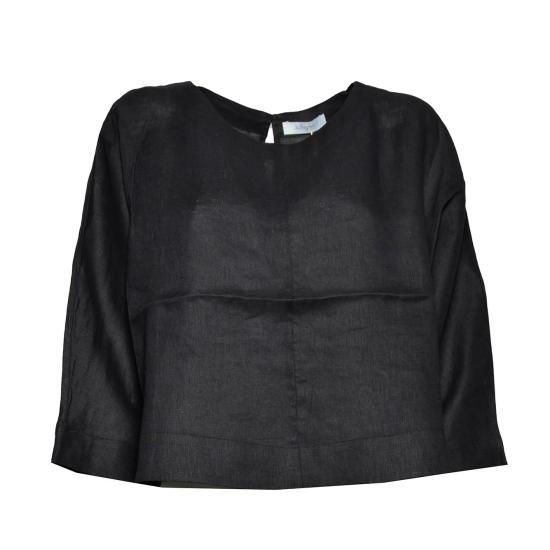 26SS 블라우스 L3116LENORA 105BLACK Nero