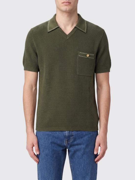 26SS 베르사체 폴로 티셔츠 10240411A17407 1GM10 Green