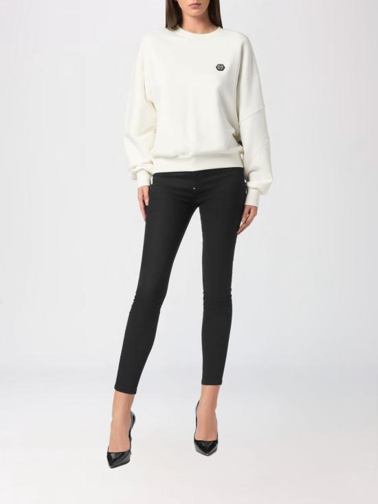 26SS 필립 플레인 스웨터 AAECWJO1087PTE180N 01OF White - PHILIPP PLEIN