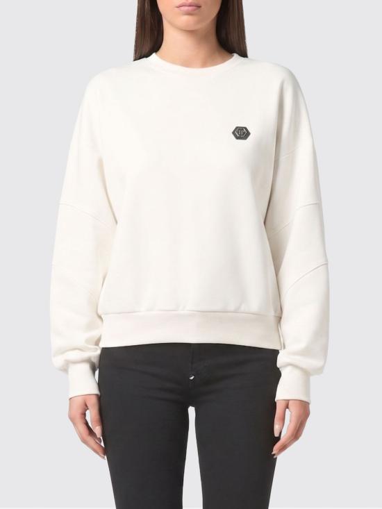 26SS 필립 플레인 스웨터 AAECWJO1087PTE180N 01OF White