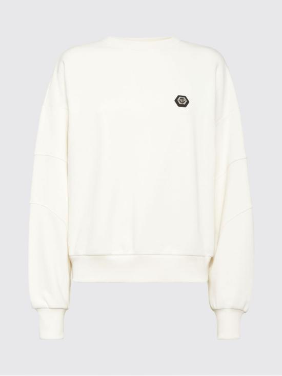 26SS 필립 플레인 스웨터 AAECWJO1087PTE180N 01OF White - PHILIPP PLEIN