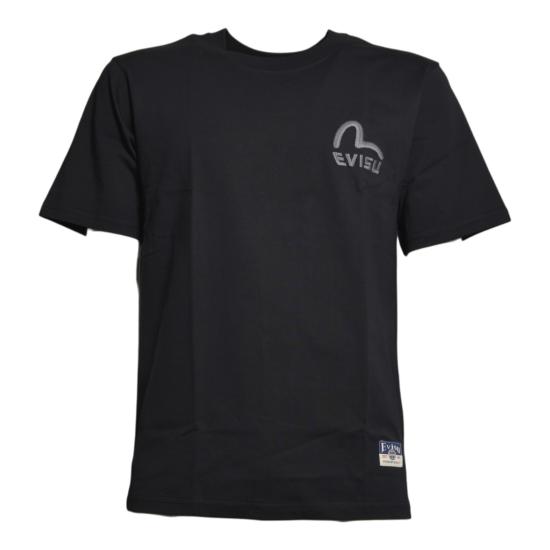 26SS 에비수 반팔 티셔츠 2ESHTM6TS1073 BLKX Nero