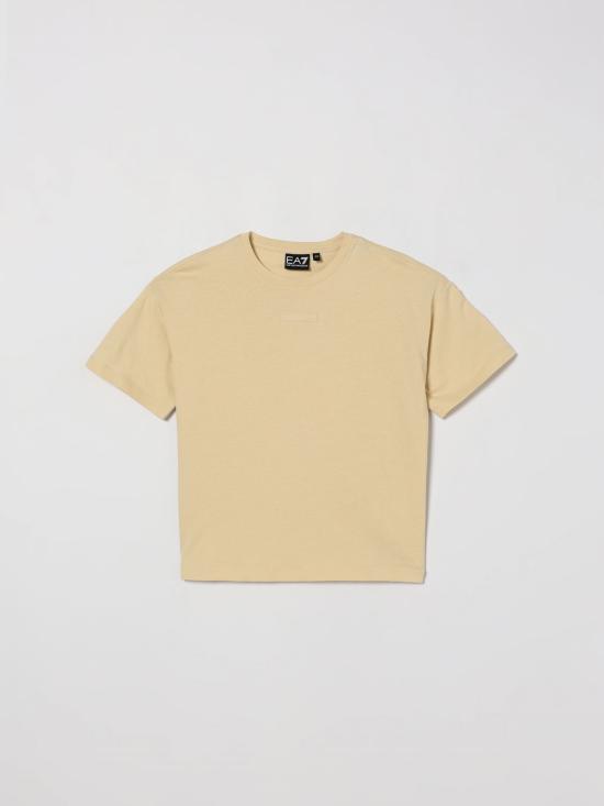 26SS [키즈] 엠포리오 아르마니 티셔츠 7G000224AF21636 U1088 Beige