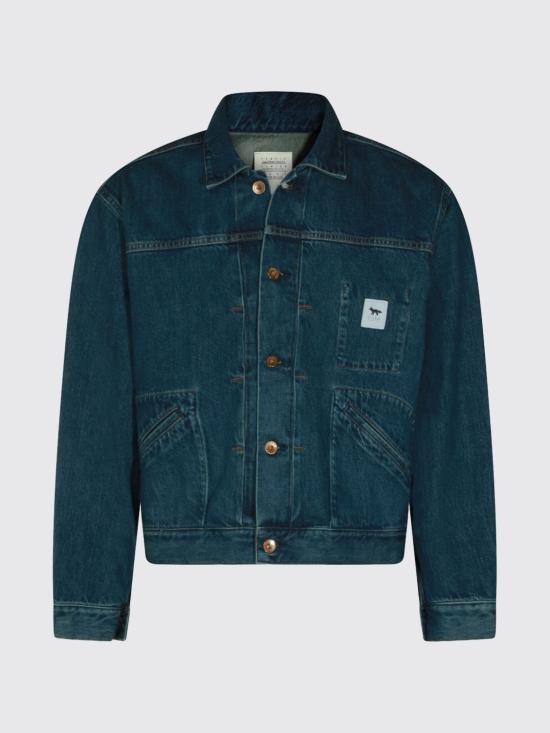 26SS 메종키츠네 자켓 990002 0518 Indigo - MAISON KITSUNE