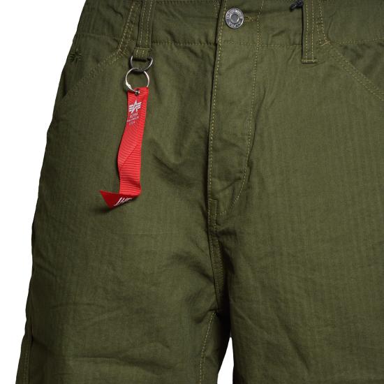 26SS 알파 숏팬츠 SS266254 142 Verde Oliva - ALPHA