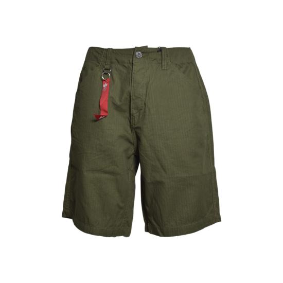 26SS 알파 숏팬츠 SS266254 142 Verde Oliva