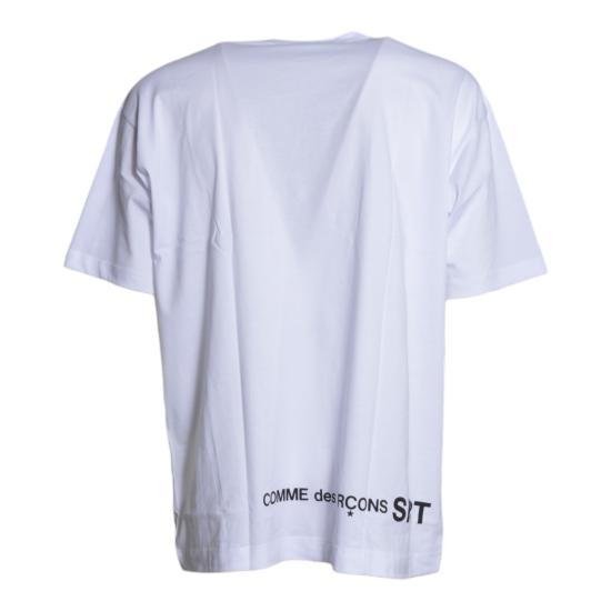 26SS 꼼데가르송 반팔 티셔츠 FQT008S26 WHITE3 Bianco - COMME DES GARCONS