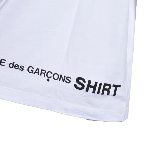 26SS 꼼데가르송 반팔 티셔츠 FQT008S26 WHITE3 Bianco - COMME DES GARCONS