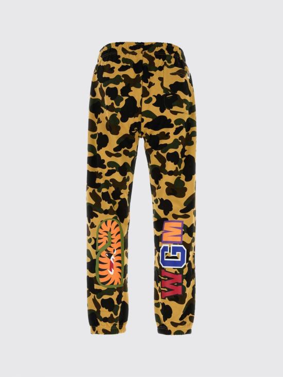 26SS 베이프 스트레이트 팬츠 1K80152008 Yellow - BAPE