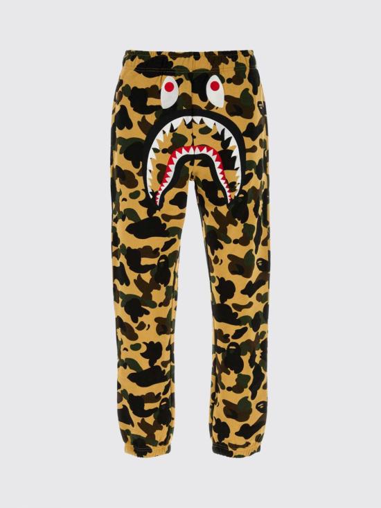 26SS 베이프 스트레이트 팬츠 1K80152008 Yellow - BAPE