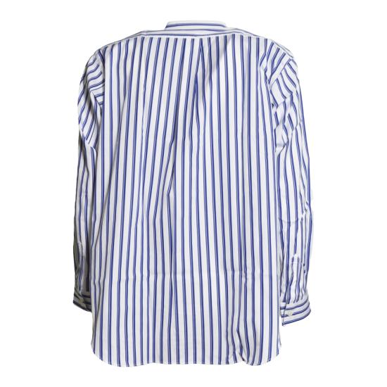26SS 꼼데가르송 긴팔 셔츠 FZB115PER 117STRIPE Bianco blu - COMME DES GARCONS