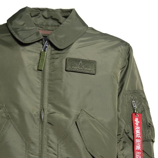 26SS 알파 자켓 SS266101 142 Verde Oliva - ALPHA