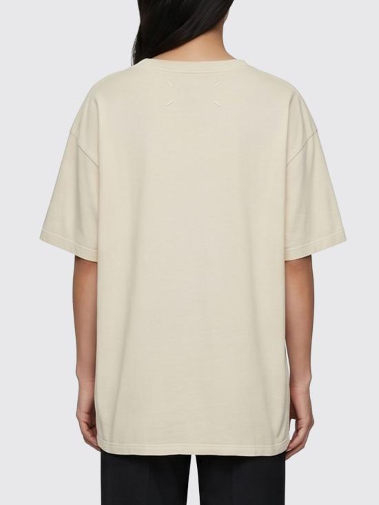 26SS 마르지엘라 뉴메리컬 코튼 티셔츠 S51GC0544S24575 119 Beige - MAISON MARGIELA