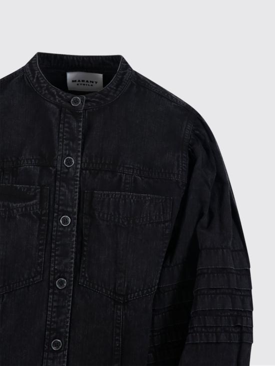26SS 이자벨마랑에뚜왈 셔츠 CH0298FAD1H04E 02FK Black - ISABEL MARANT ETOILE