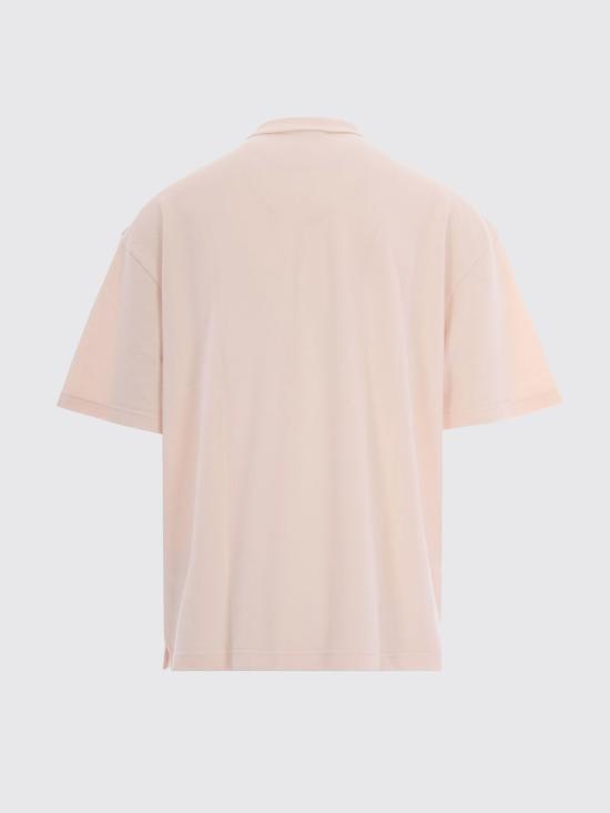 26SS 메종키츠네 폭스 헤드 오버사이즈 폴로 티셔츠 PM00211KP0001 0448 Violet - MAISON KITSUNE