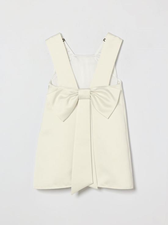 26SS [키즈] 엘리자베타프랜치 원피스 EFAB668RA016 0195 Yellow Cream - ELISABETTA FRANCHI