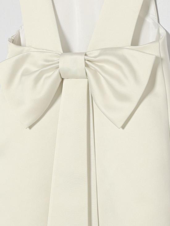 26SS [키즈] 엘리자베타프랜치 원피스 EFAB668RA016 0195 Yellow Cream - ELISABETTA FRANCHI