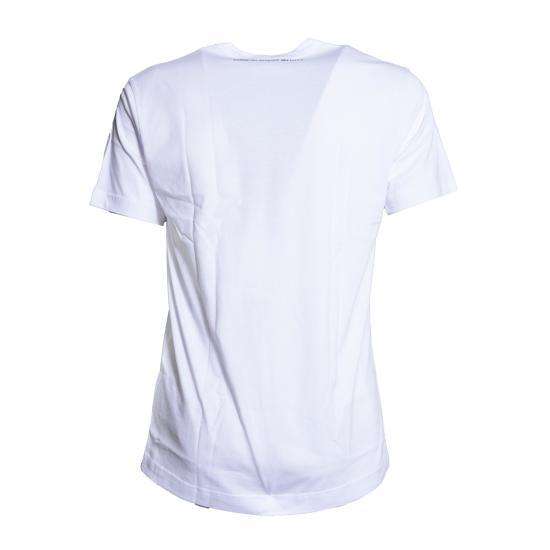26SS 꼼데가르송 반팔 티셔츠 FQT032S26 WHITE1 Bianco nero - COMME DES GARCONS