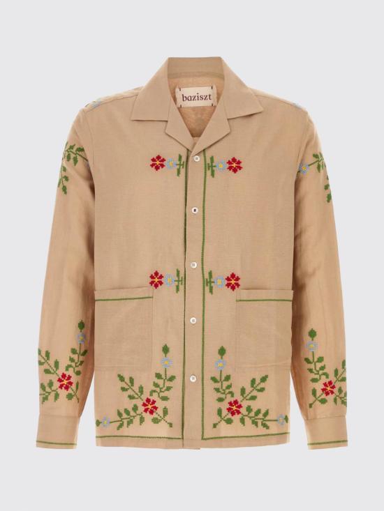 26SS 바지스트 긴팔 셔츠 SR02097 Beige - BAZISZT