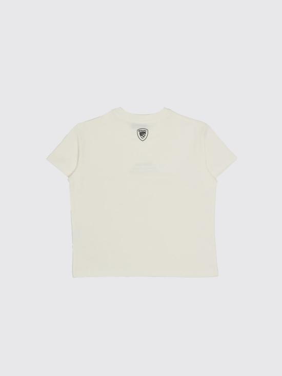 26SS [키즈] 블라우어 티셔츠 26SBLKH02524007558 127 White - BLAUER