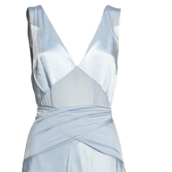 26SS 셀프 포트레이트 롱 원피스 SS26250XBL BLUE Azzurro chiaro - SELF PORTRAIT