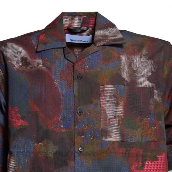 26SS 오에이엠씨 반팔 셔츠 PCM3OS04ACO01 7S01 Multicolour - OAMC