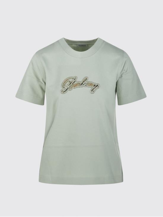 26SS 버버리 반팔 티셔츠 8118970 Green - BURBERRY