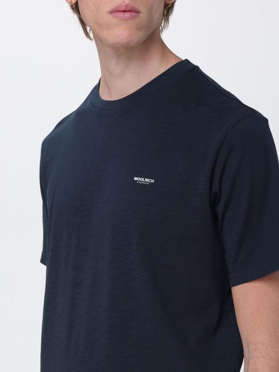 26SS 울리치 반팔 티셔츠 CFWOTE2013MRUT4061 3989 Blue - WOOLRICH