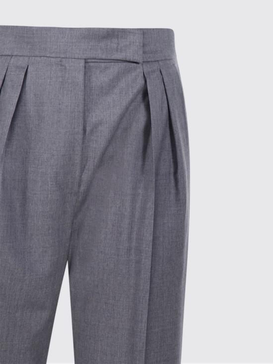 26SS 막스마라 스트레이트 팬츠 2611131071600 002 Grey - MAX MARA