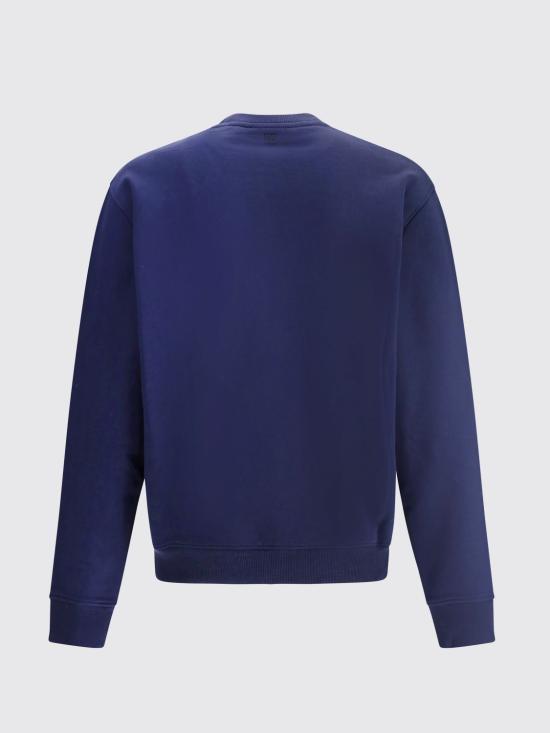 26SS 아미 스몰 하트 로고 스웨트셔츠 BFUSW035730 430 Blue - AMI
