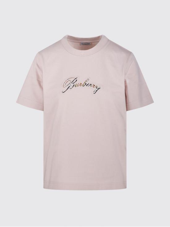 26SS 버버리 반팔 티셔츠 8120075 Pink - BURBERRY