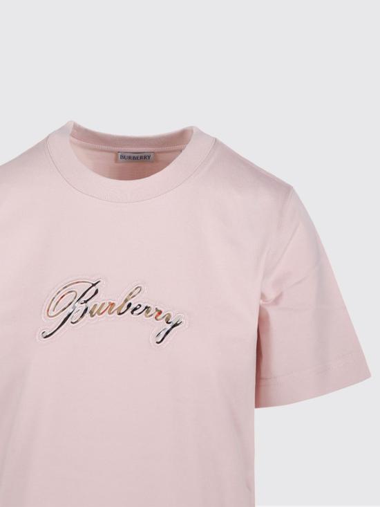 26SS 버버리 반팔 티셔츠 8120075 Pink - BURBERRY