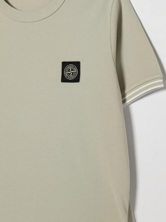 26SS [키즈] 스톤 아일랜드 티셔츠 2100001S0018 V0061 Grey - STONE ISLAND