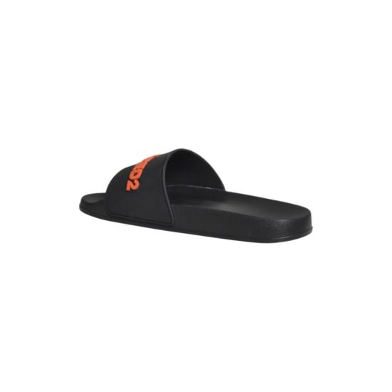 26SS 디스퀘어드2 뮬/슬리퍼 FSM008517208869 M480 Nero arancione - DSQUARED2