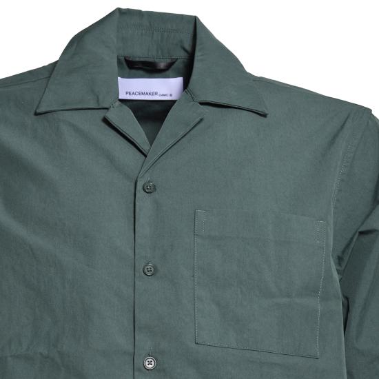26SS 오에이엠씨 반팔 셔츠 PCM3OS04ACO00 1059 Verde scuro - OAMC