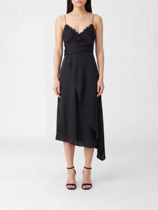 26SS 모스키노 롱 원피스 04190545 0555 Black