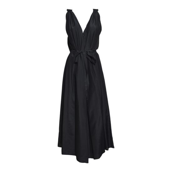 26SS 솔로트레 롱 원피스 M1AB0098 A99 Nero
