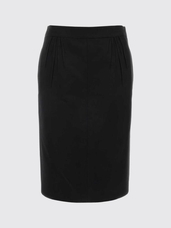 26SS 생로랑 미디 스커트 863981Y1K44 1000 Black - SAINT LAURENT