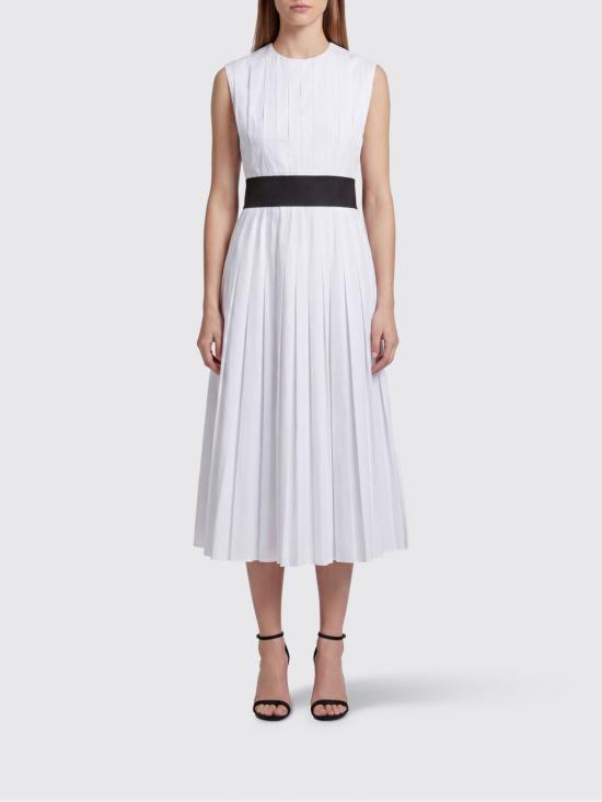 26SS 토리버치 롱 원피스 177632 100 White