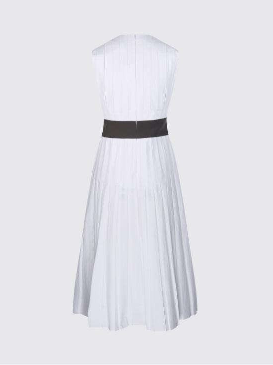 26SS 토리버치 롱 원피스 177632 100 White - TORY BURCH