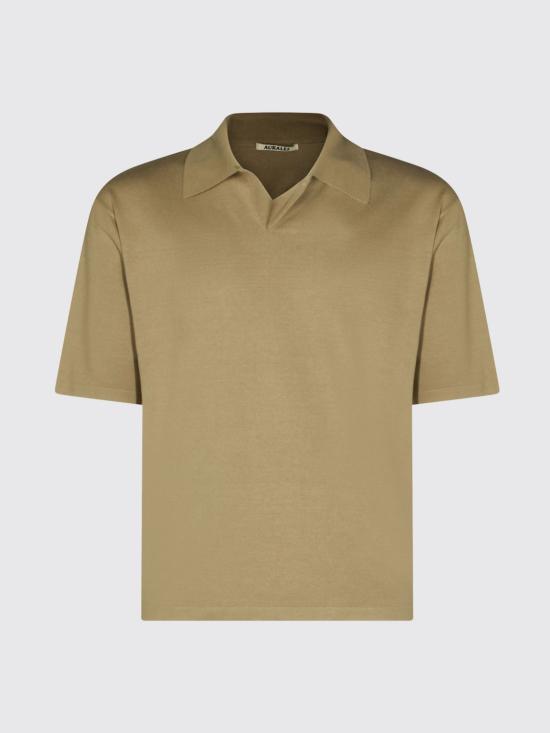 26SS 오라리 폴로 티셔츠 A26SP02SJ KHAKI BEIGE Kaki - AURALEE