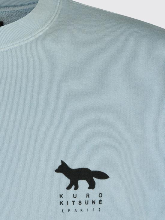 26SS 메종키츠네 긴팔 티셔츠 990005 P410 Blue - MAISON KITSUNE