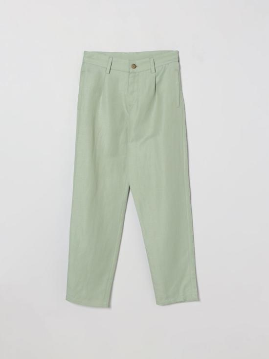 26SS [키즈] 엠포리오 아르마니 스트레이트 팬츠 EB001036AF20959 U7217 Green