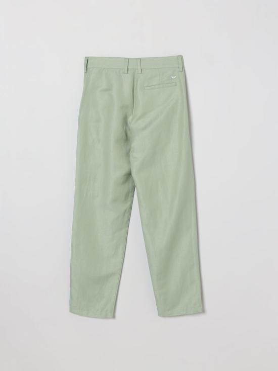 26SS [키즈] 엠포리오 아르마니 스트레이트 팬츠 EB001036AF20959 U7217 Green - EMPORIO ARMANI
