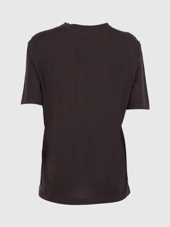 26SS 캉그라 반팔 티셔츠 S6A302821 S6A00021 Brown - KANGRA
