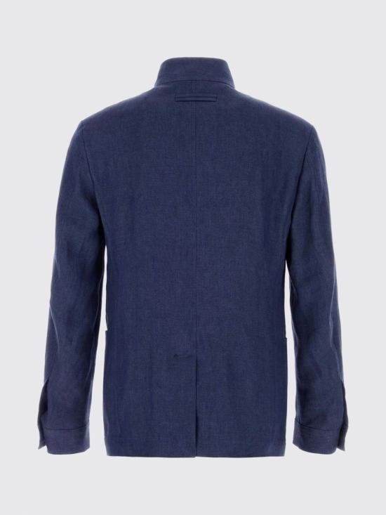 26SS 에르메네질도제냐 자켓 R373C74A31VHKQ0 7R Denim - ERMENEGILDO ZEGNA