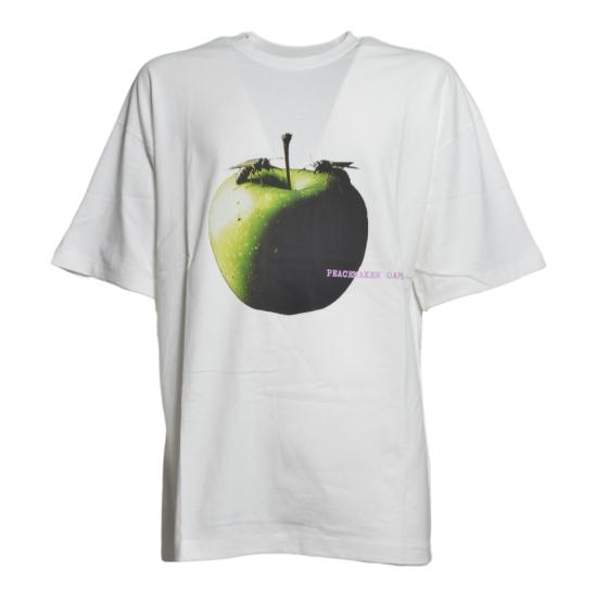 26SS 오에이엠씨 반팔 티셔츠 PCM3OT02GJE00 2001 Bianco